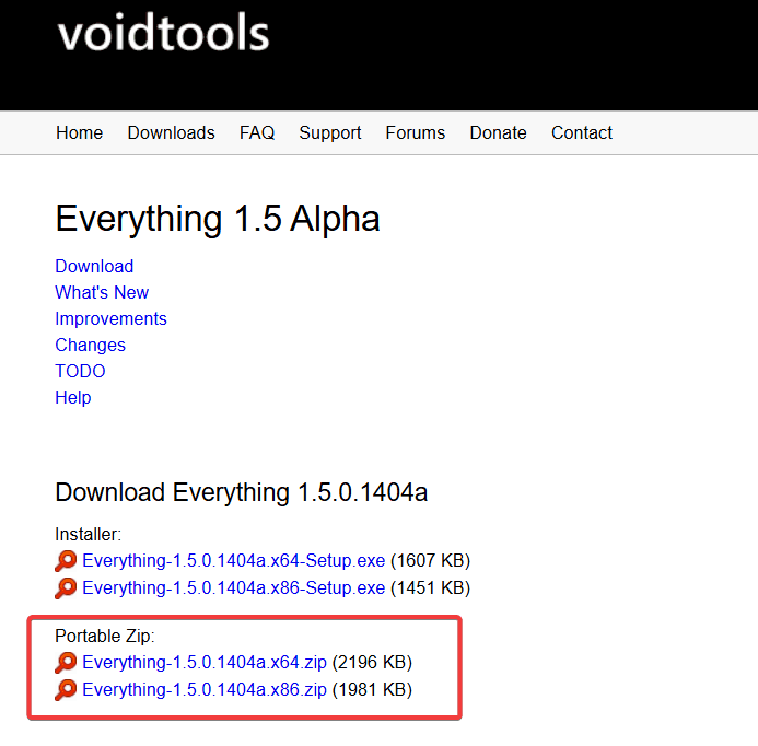 Скачивание Everything
